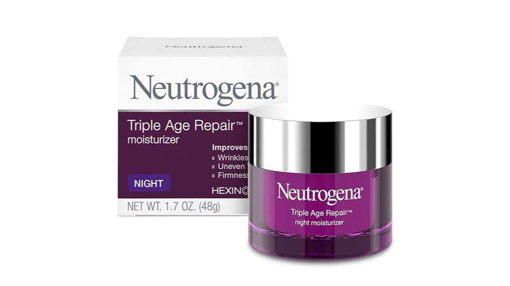 neutrogena night repair cream