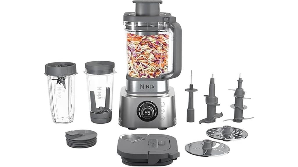 ninja combo blender and food processor