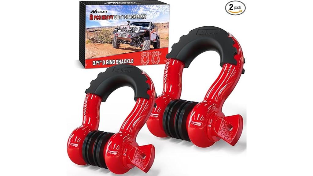 off road recovery shackles