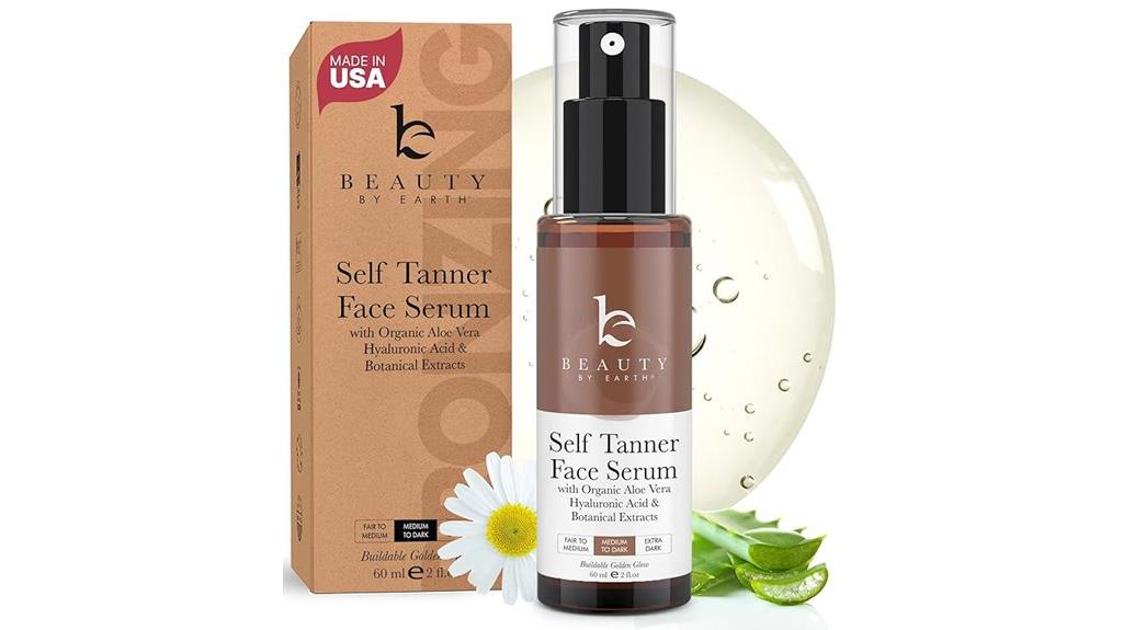 organic face serum