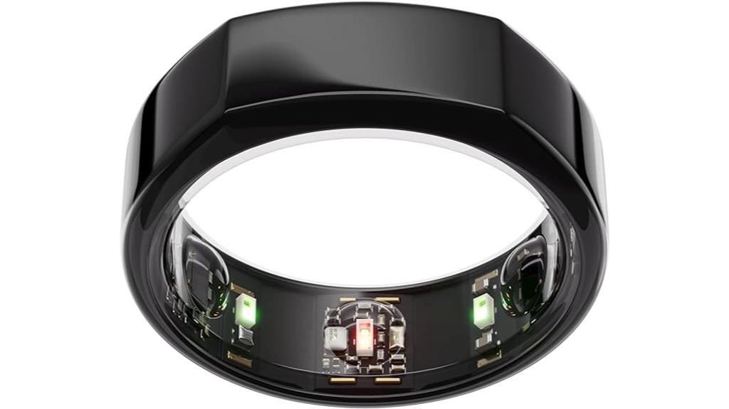 oura ring black size