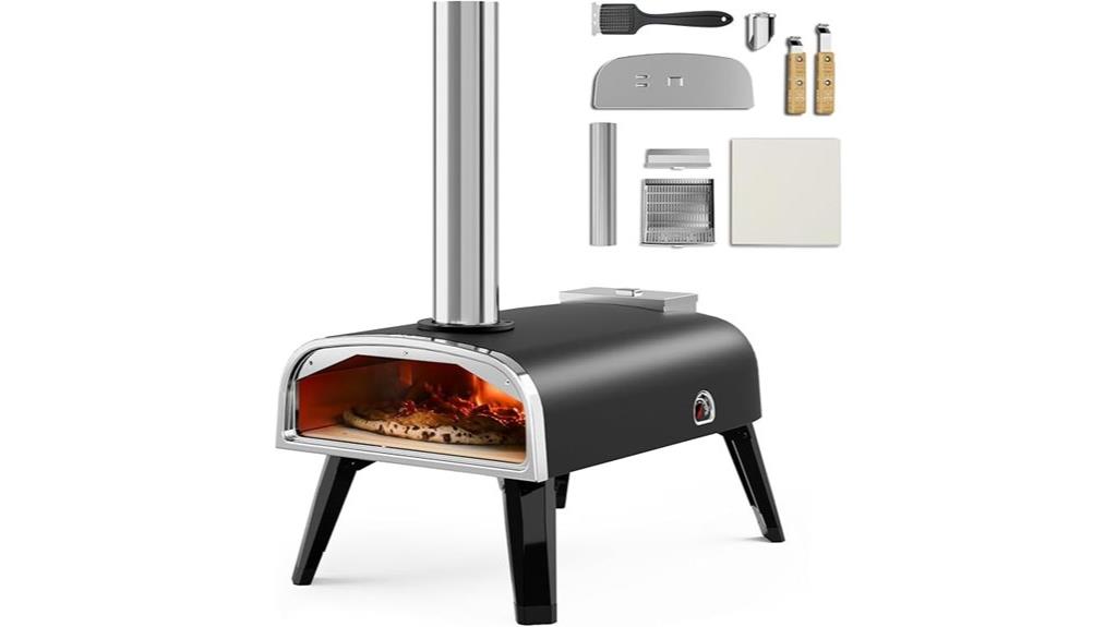 outdoor 12 inch wood oven