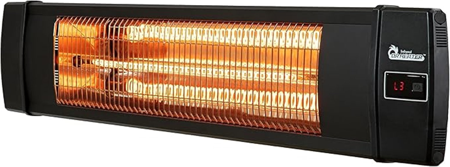 outdoor infrared heating device
