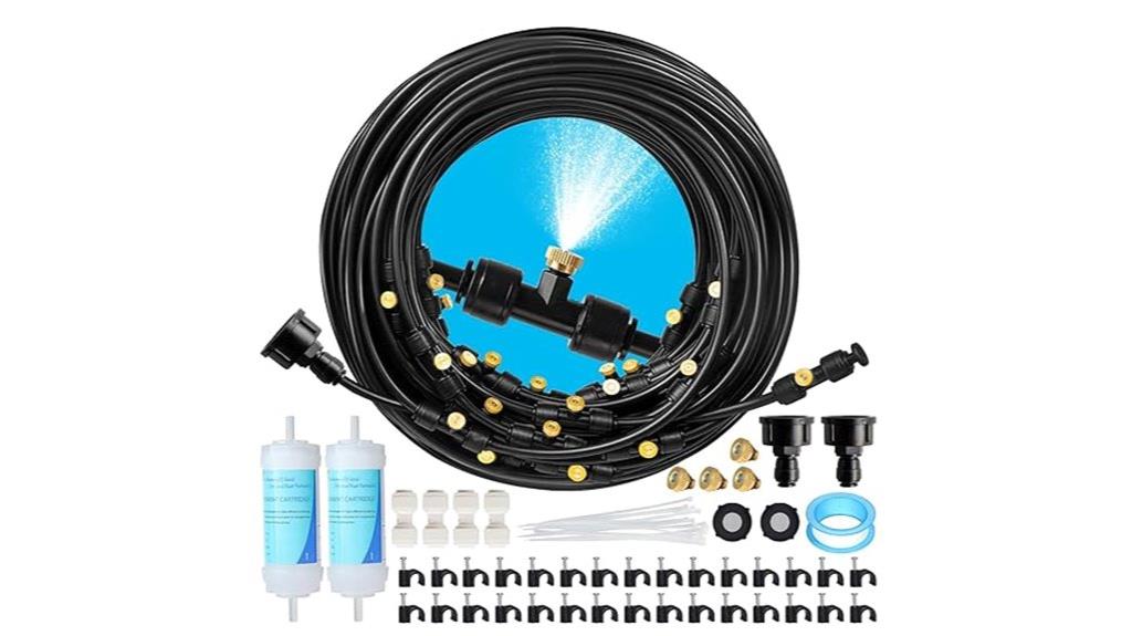 outdoor misting system kit