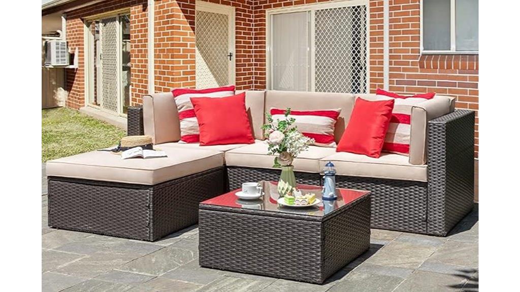 outdoor patio furniture set