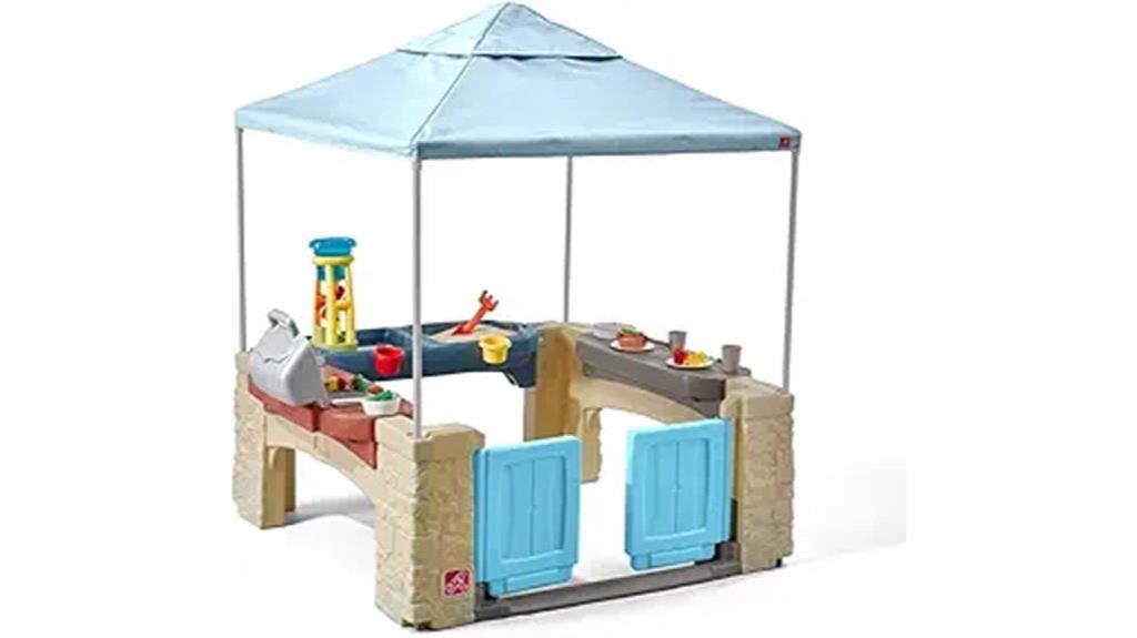 outdoor playset with canopy
