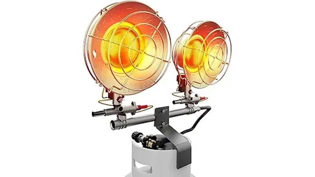 outdoor propane radiant heater