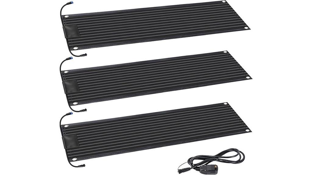 outdoor snow melting mats