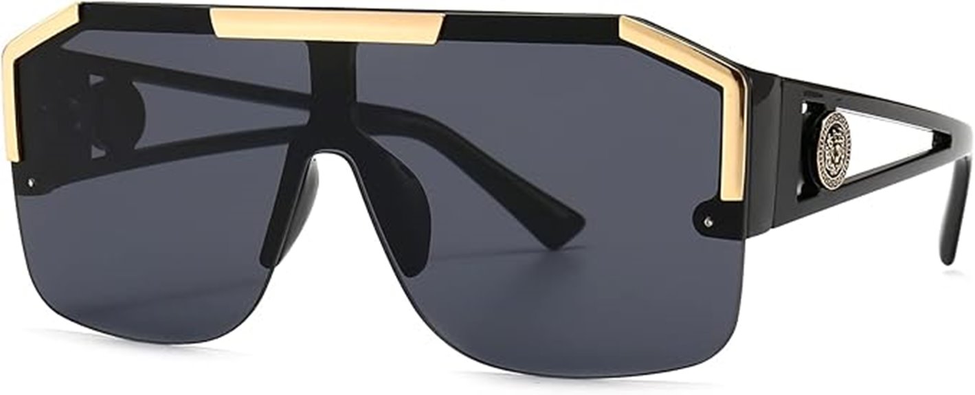 oversized unisex sunglasses style
