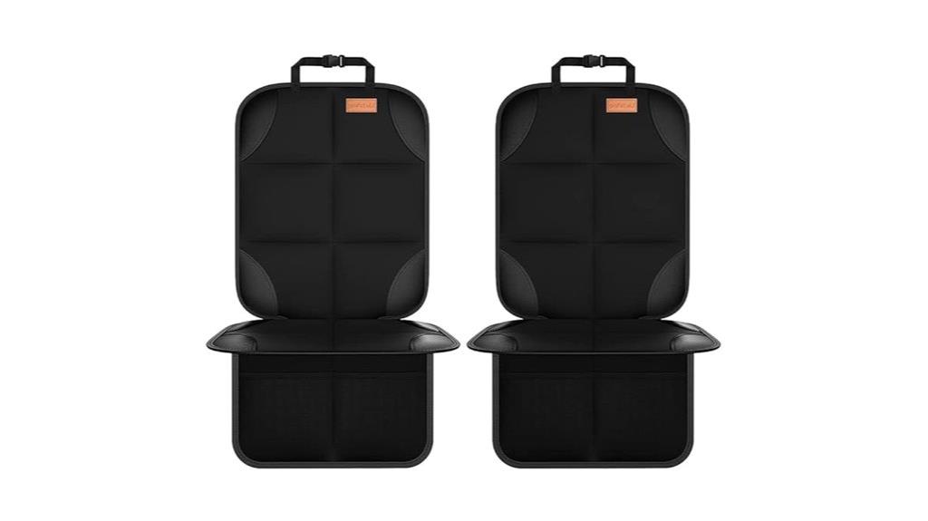 padded non slip car seat protector