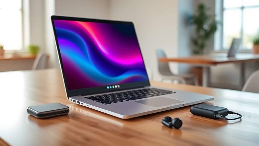 performance display battery portability