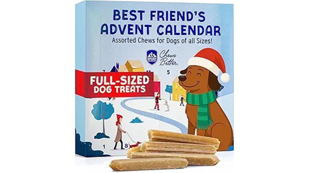 pet chewing advent calendar
