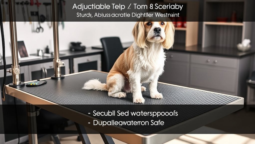 pet grooming table considerations