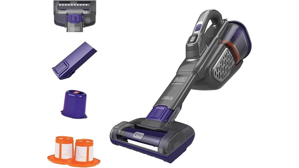 pet hair cordless vacuum