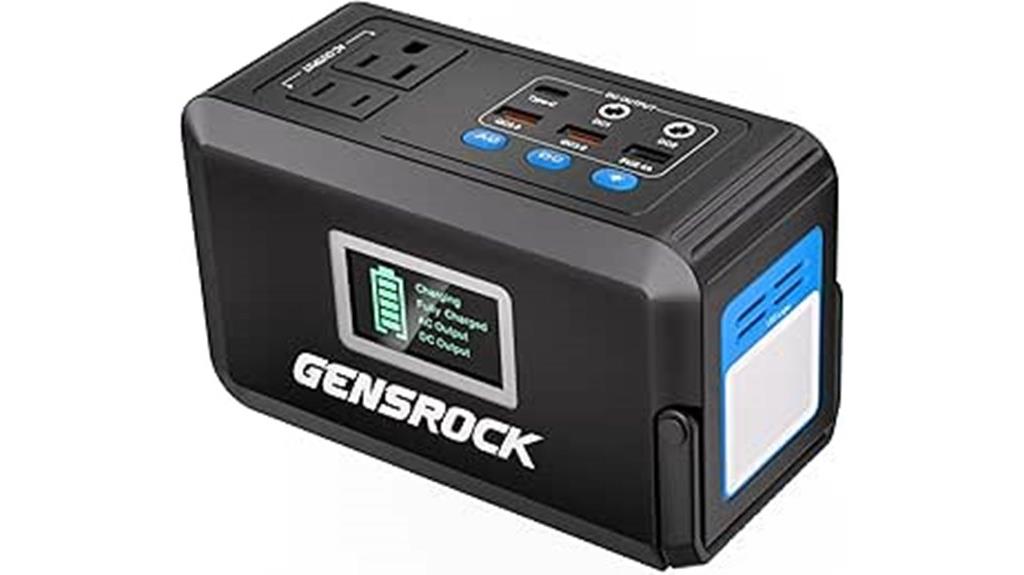 portable 120w solar generator