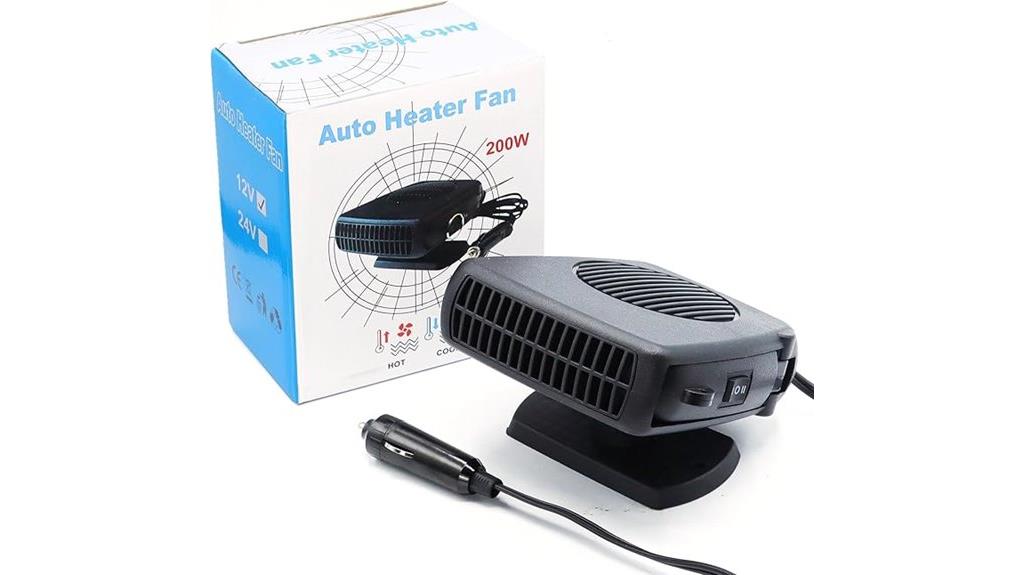 portable 12v car heater