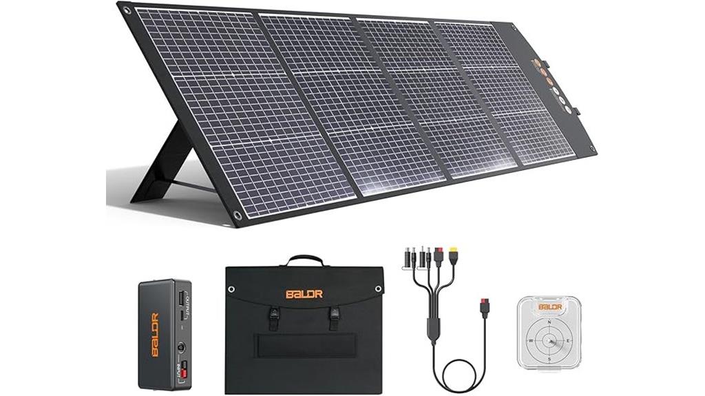portable 200w solar kit