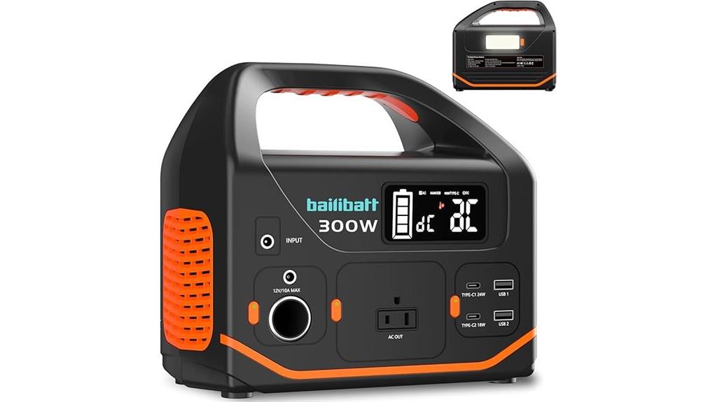 portable 266wh lithium generator