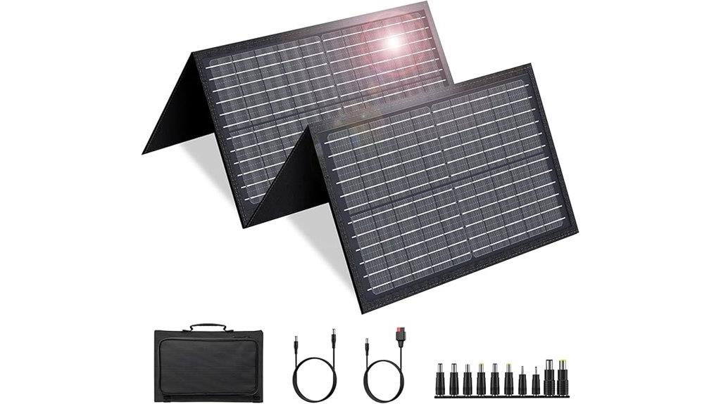 portable 60w foldable panel