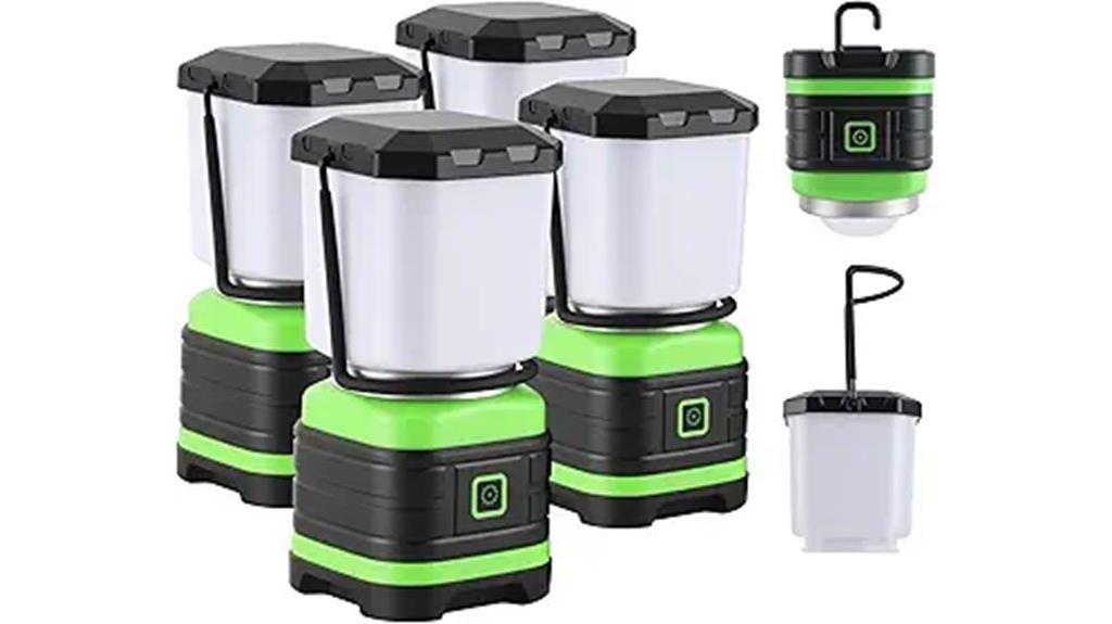 portable battery powered camping lanterns