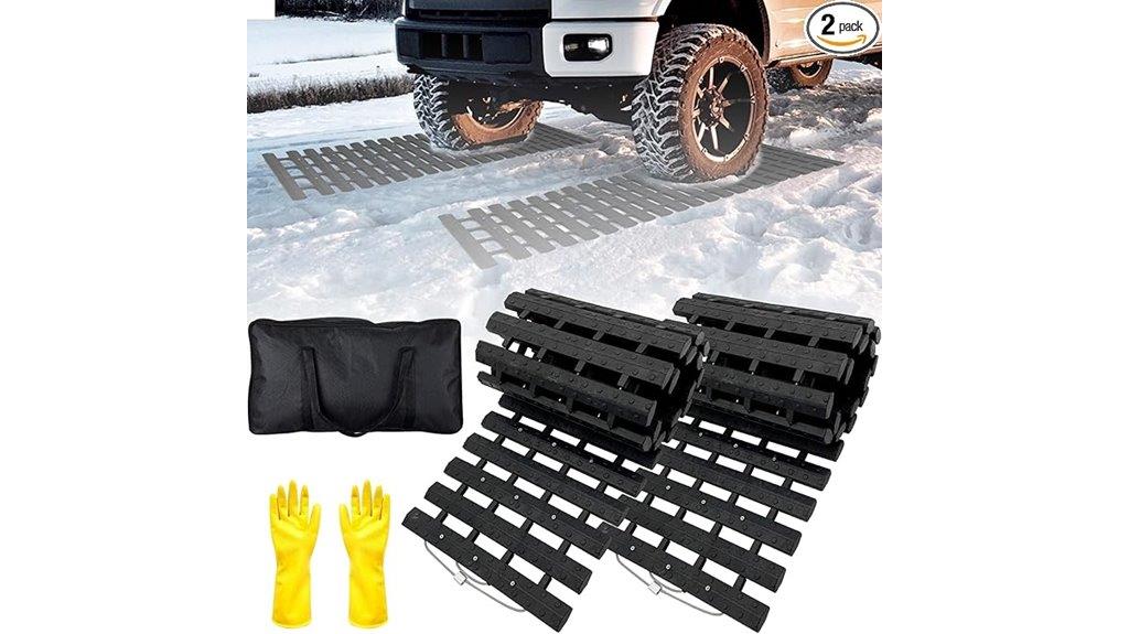 portable car traction mats