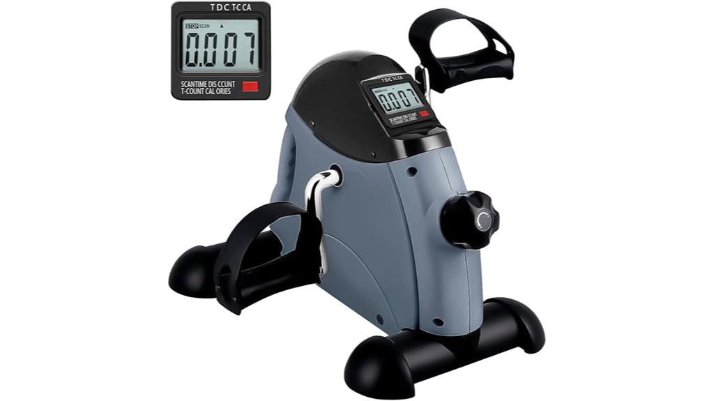 portable exercise bike monitor