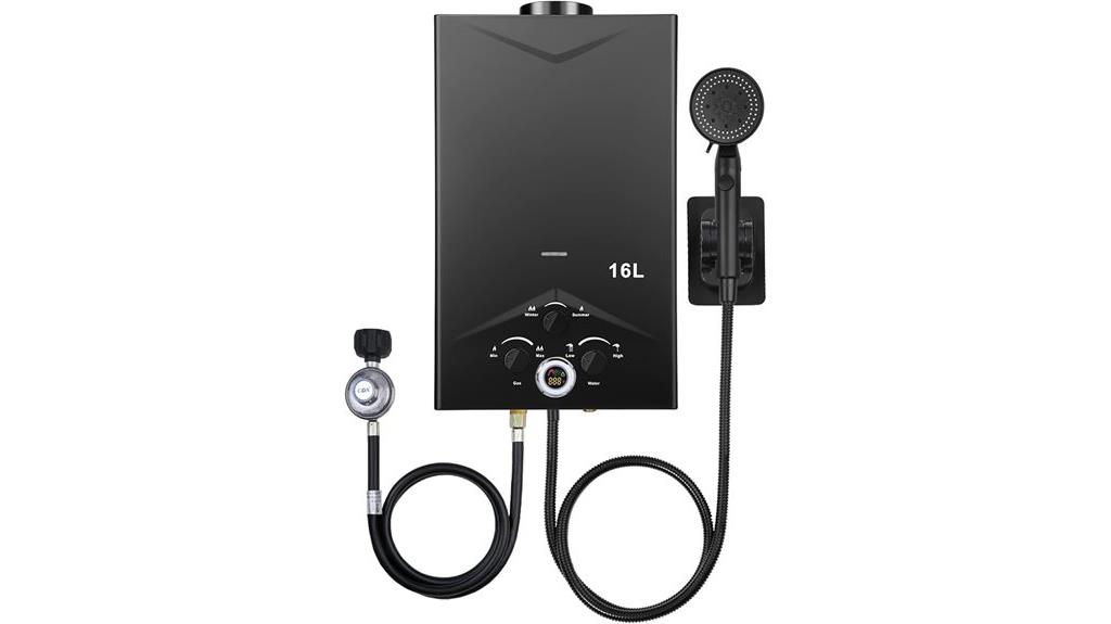 portable gas water heater