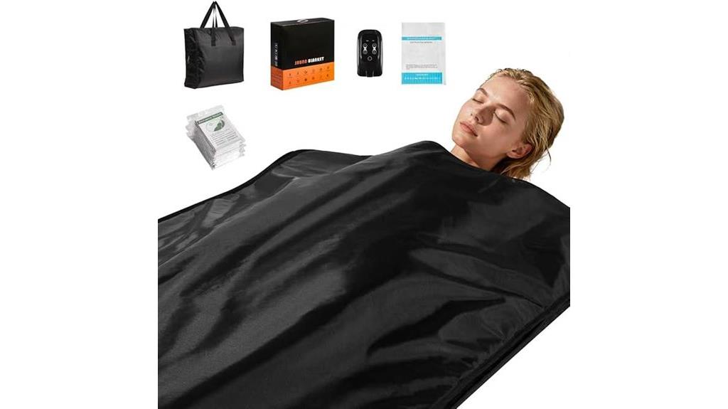 portable home sauna blanket