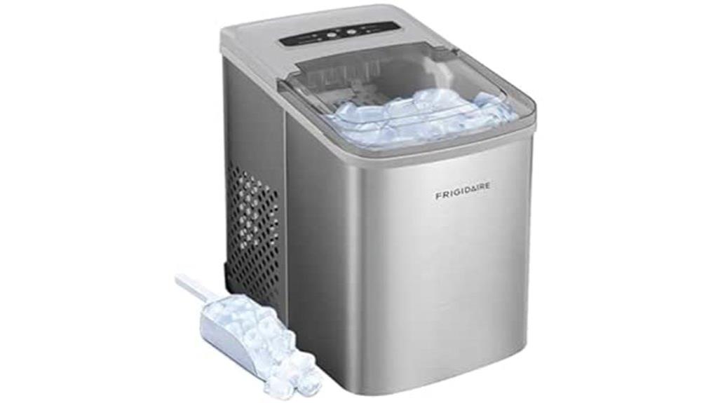 portable ice maker capacity