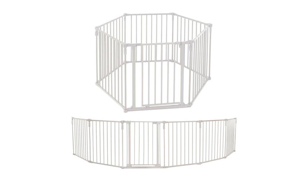 portable metal baby play yard