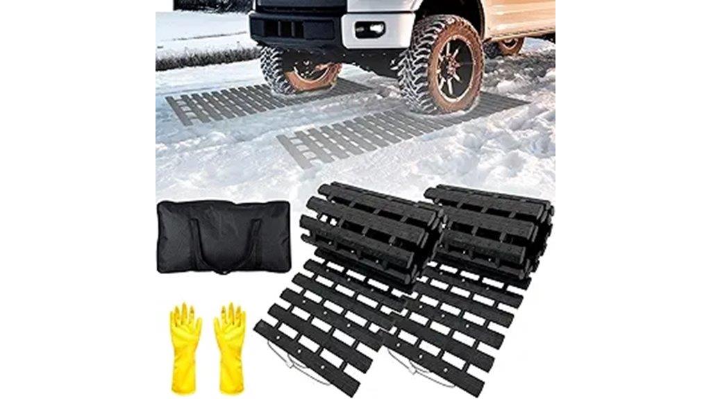 portable off road traction mat