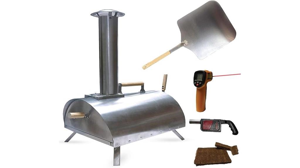 portable pizza oven kit