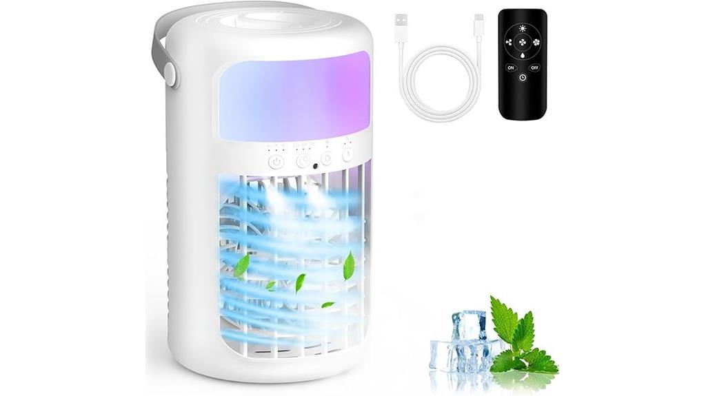 portable quiet evaporative cooler