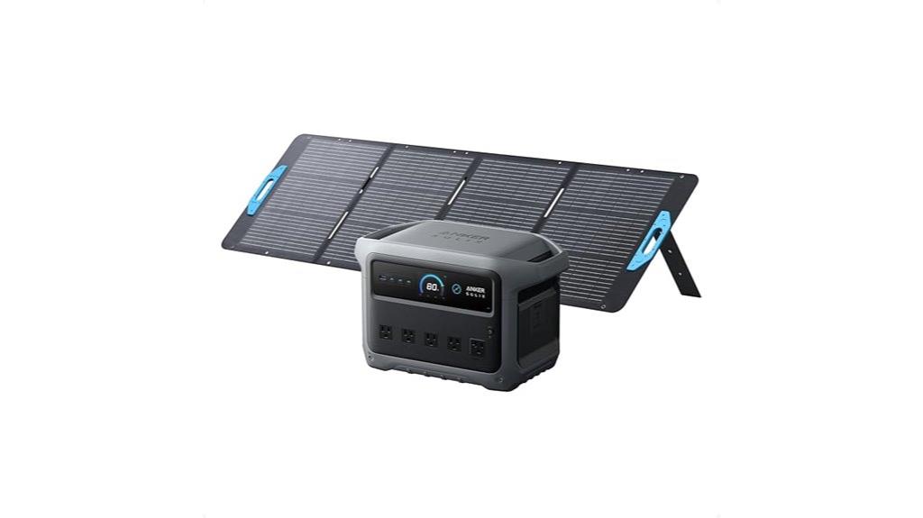 portable solar power station