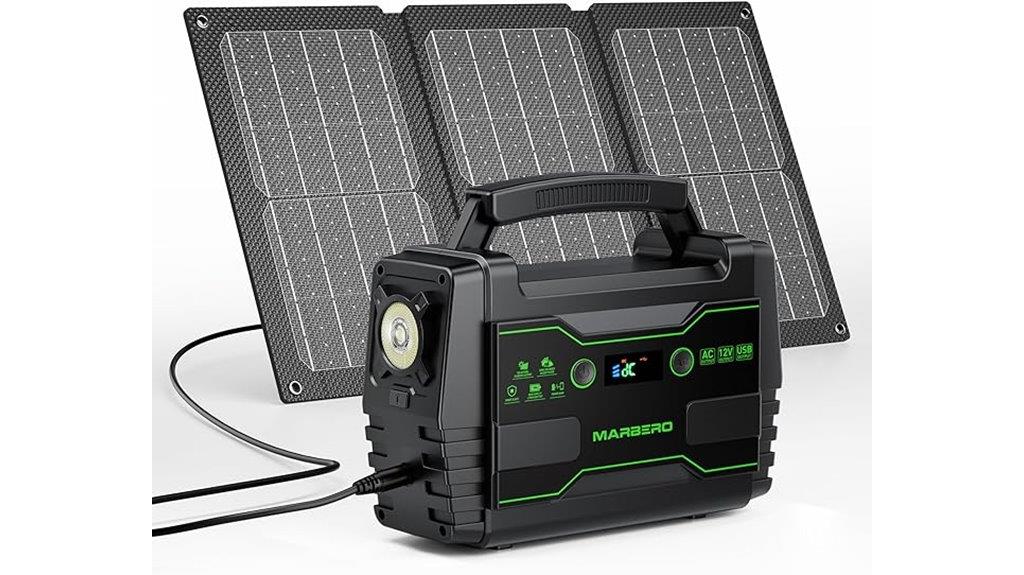 portable solar power station