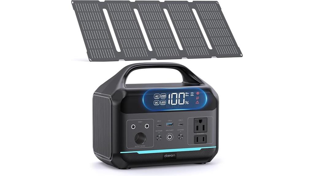 portable solar power station