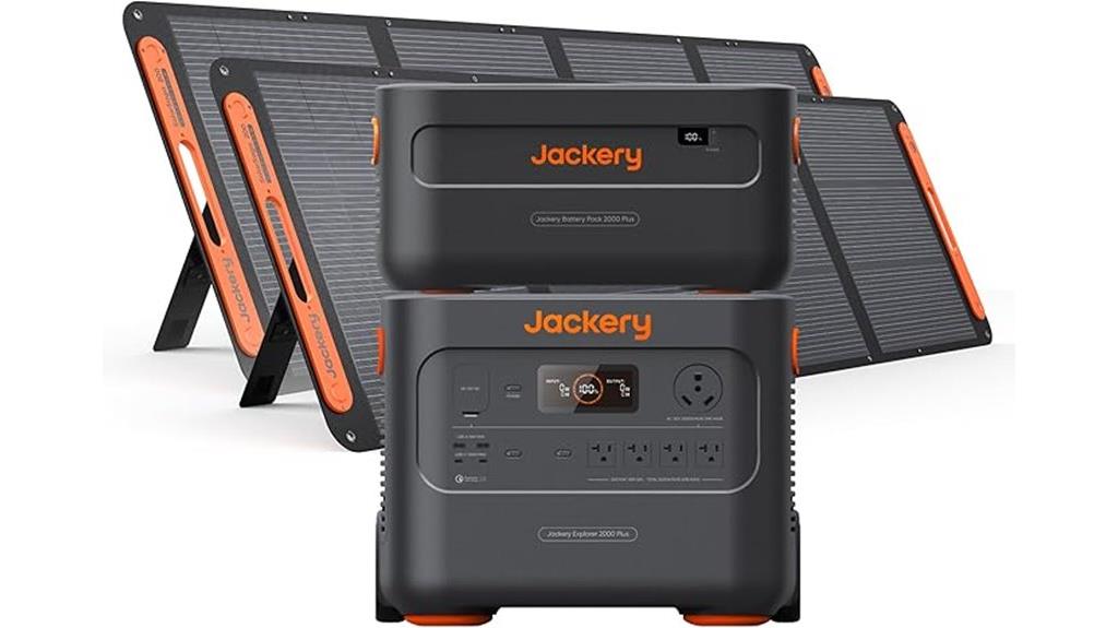 portable solar power system