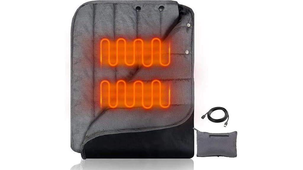 portable usb heated blanket
