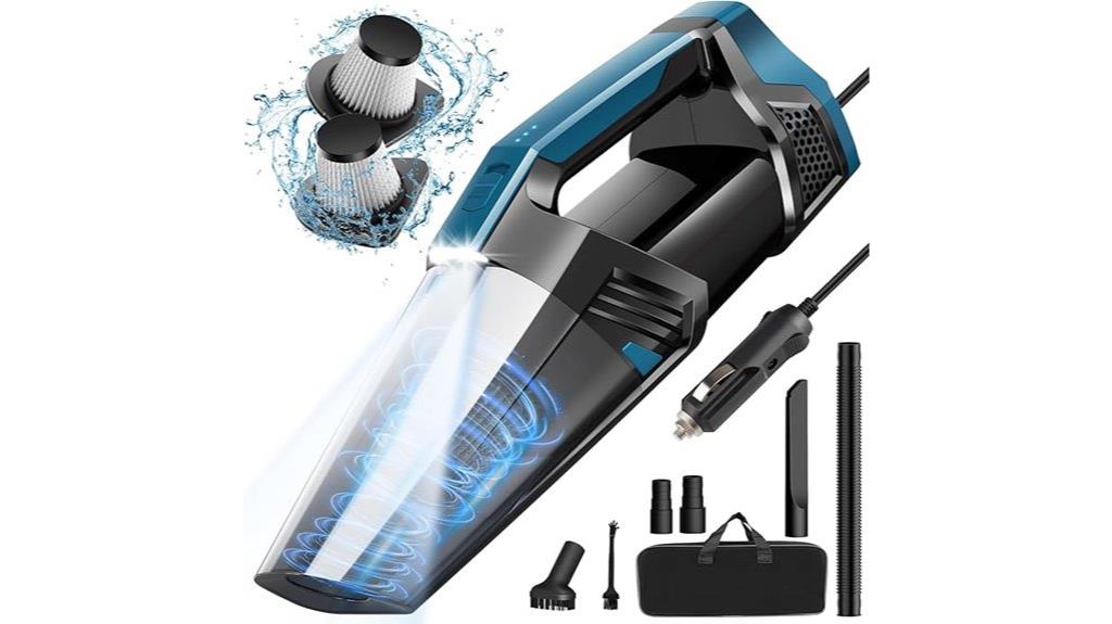 portable vacuum with attachments