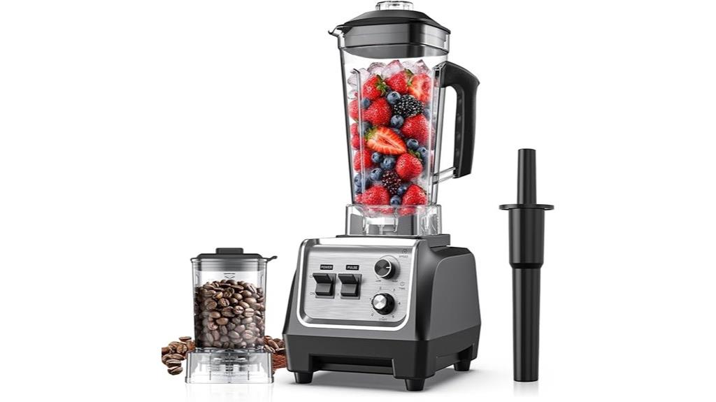 powerful 1800w blender grinder