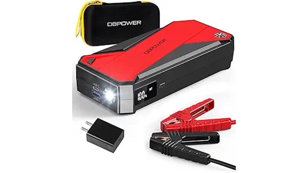 powerful portable jump starter