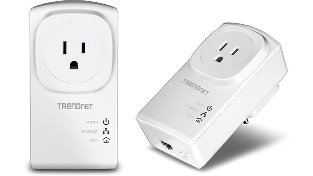 powerline adapter with outlet