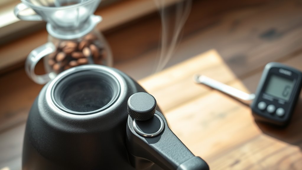 precise adjustable pouring control