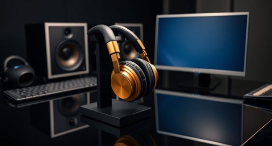 premium headphones and monitors