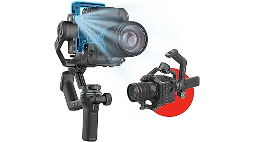 professional dslr gimbal stabilizer