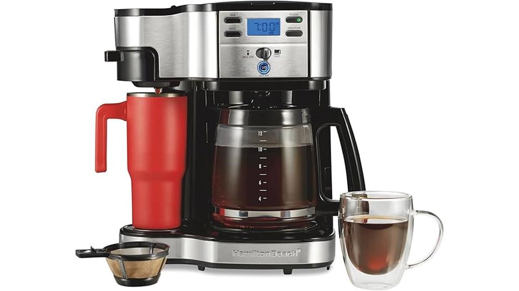 programmable two way coffee brewer