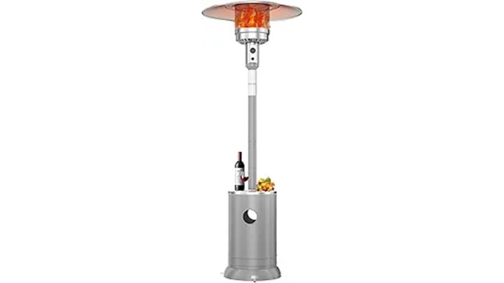 propane patio heater wheels