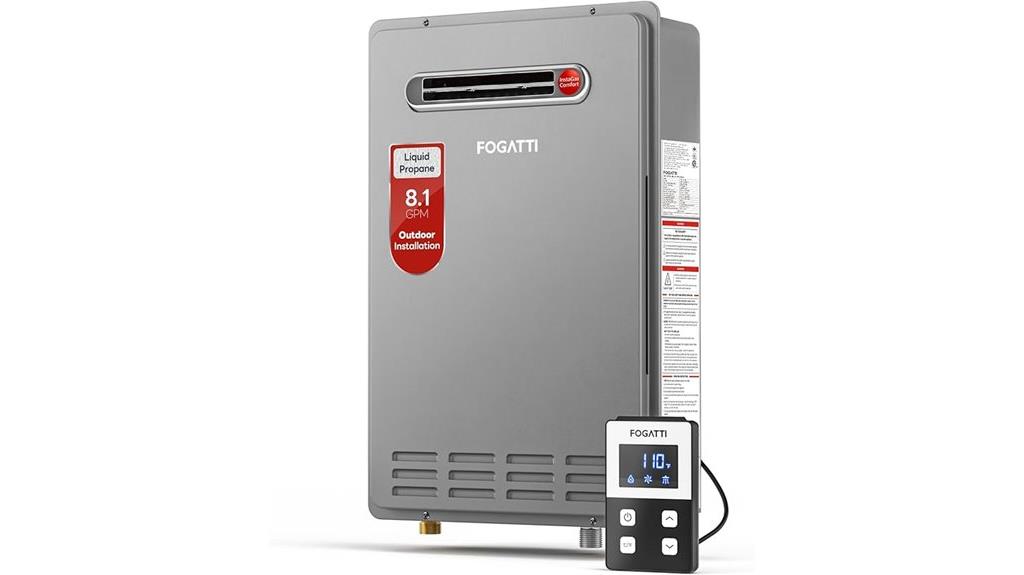 propane tankless water heater