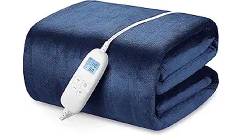 queen size heated blanket