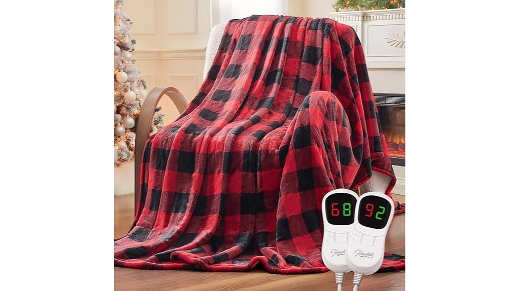 queen size heated blanket